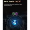 Twin Dial Car Speed Display MPH Dashboard Monitor with Type-C Controls for Daily Commute and Road Trip Driving Use