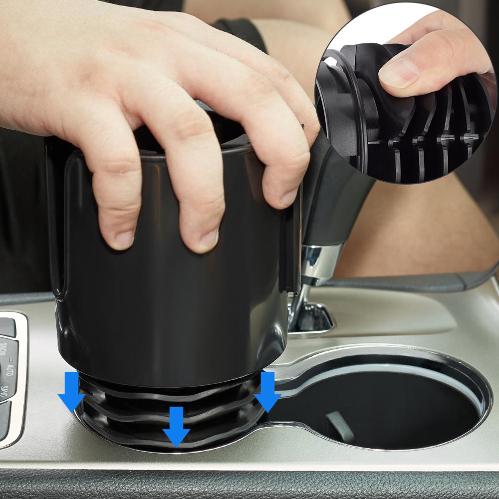 Getränkehalter-Expander-Adapter, Auto-Getränkehalter, verbesserter universeller Autositz, verstellbar mit Airbag, Anti-Schütteln, Auto