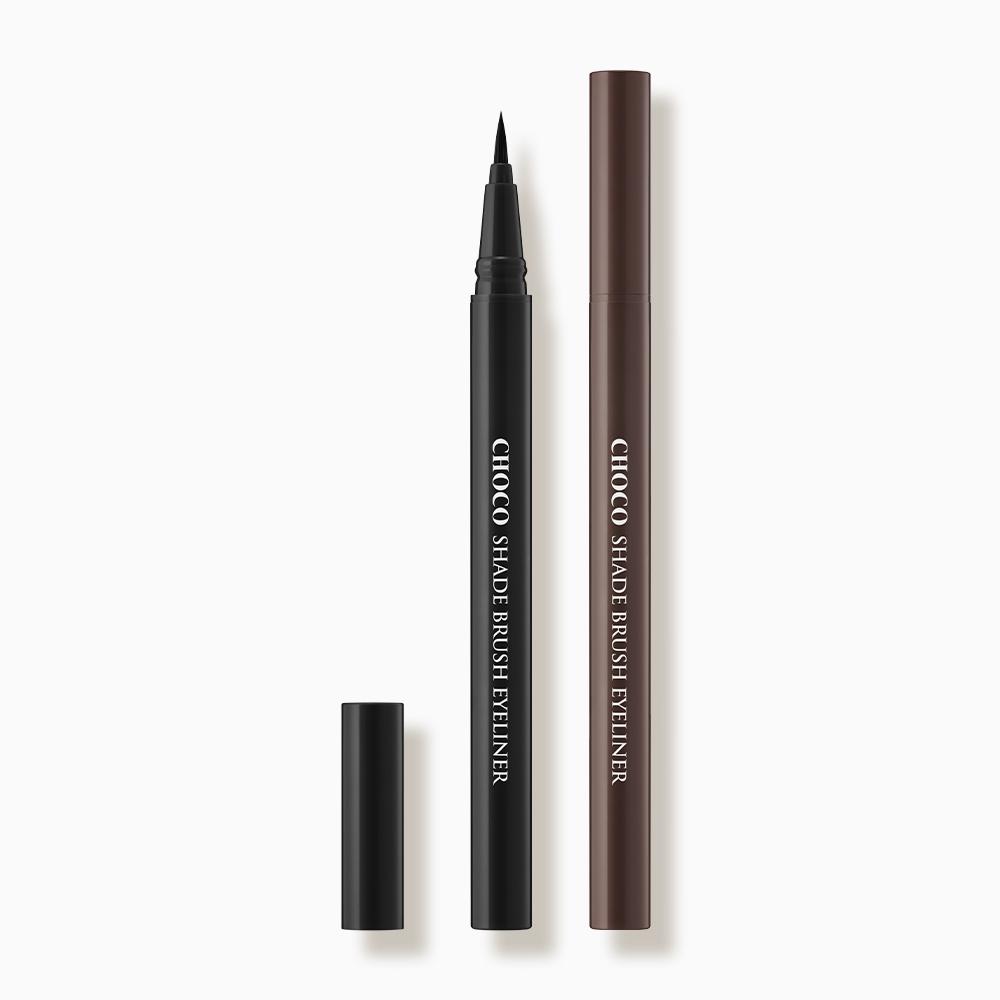 

[SKINFOOD] Кисть для подводки Choco Shade Brush Liner Deep Black Brown 0,4 г No 1 deep black