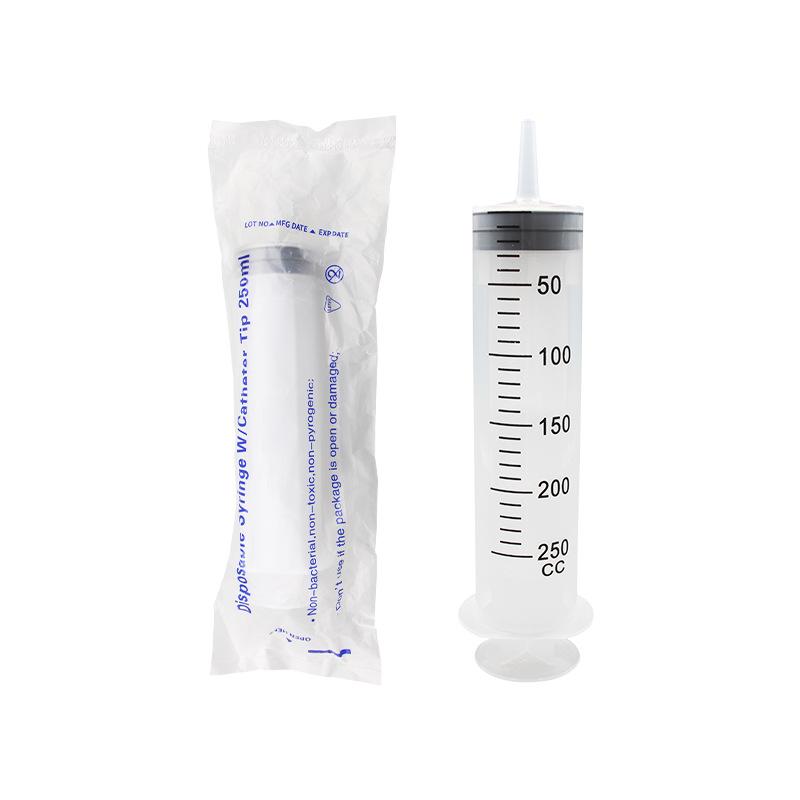Large Capacity Syringes100ml/150ml/200ml/250ml/350ml/550ml With 30 100cm Hose Plastic Injector Pump Pet Feeding Nutrient Syringe