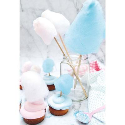 Słodki preparat wata cukrowa - SCRAPCOOKING - Różowy - Smak waty cukrowej - 400g