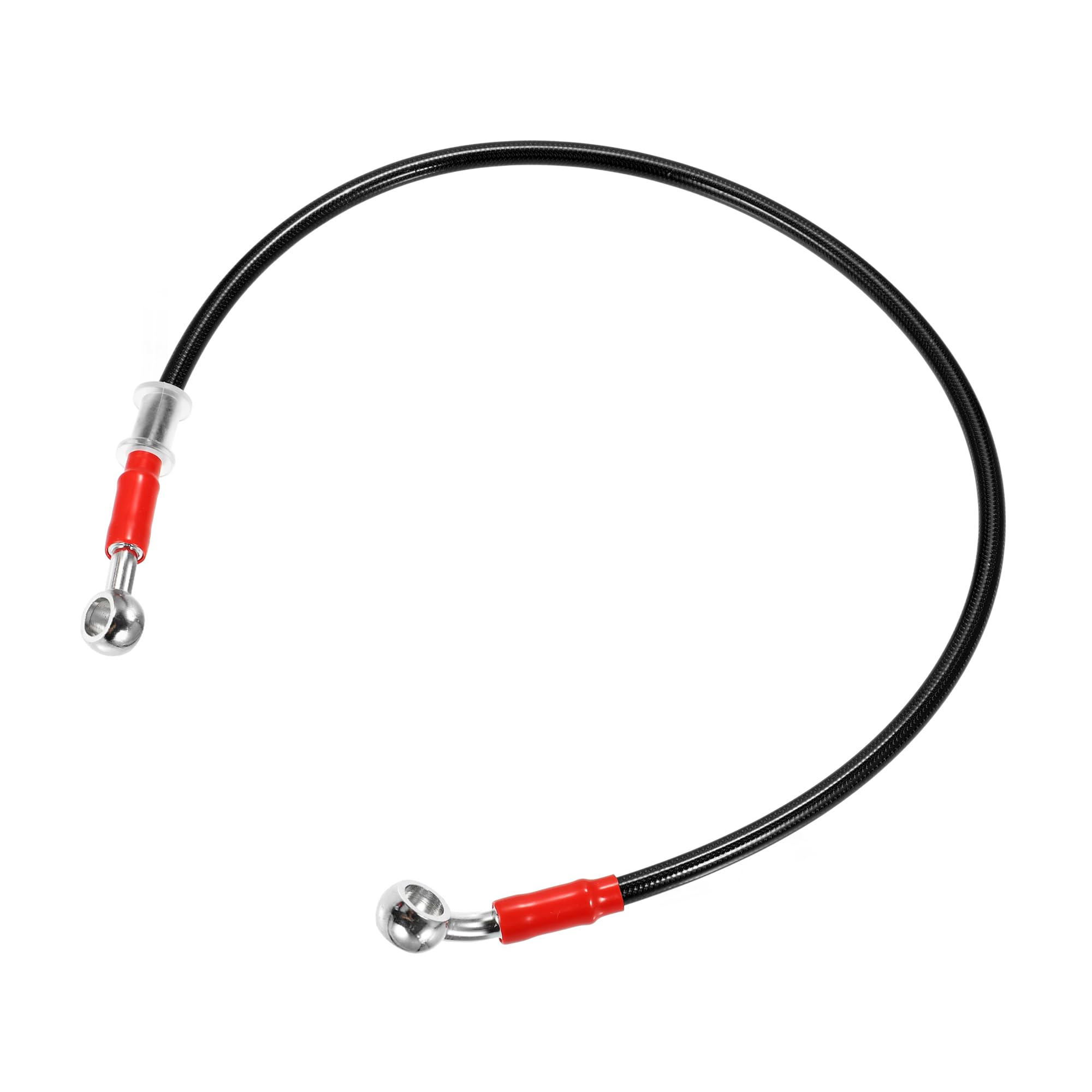 

X AUTOHAUX Brake Hose Motorcycle Mesh Hose Clutch Hose Mesh Hose Black 28° 65cm 65cm чёрный