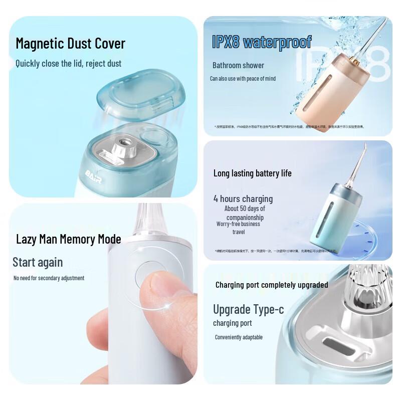 BAIR V5 Portable Water Flosser