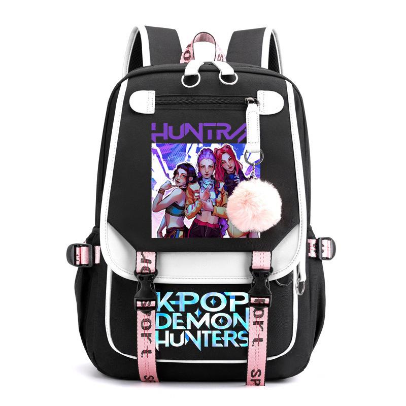 Witch Hunter Animation Cartoon Printed School Bag Large Capacity Junior High School Student Backpack