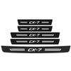 Carbon Fiber Car Threshold Tape Door Sill Protective Trim for Mazda CX7 CX-7 Logo Trunk Door Bumper Anti Scratch Guard Stickers