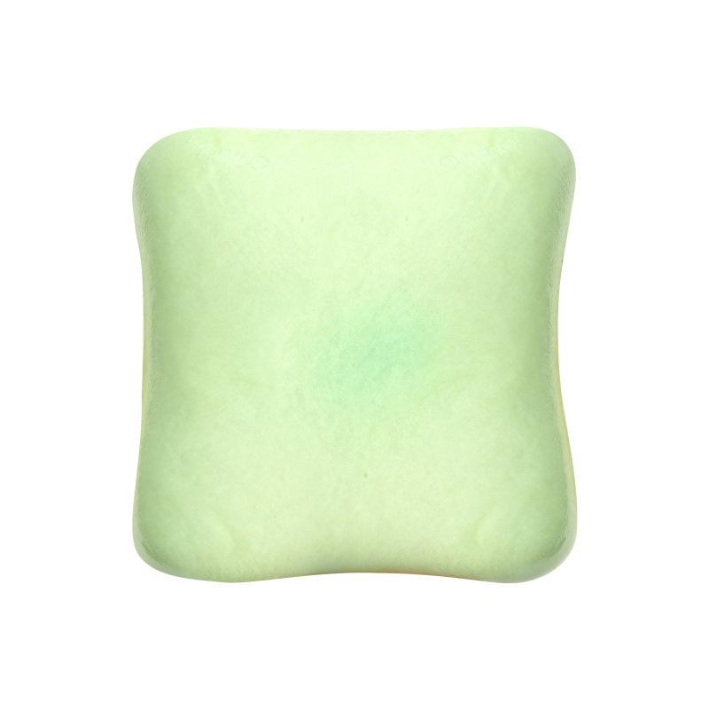 Soft Squeeze Simulated Toast Squishy Toy Stress Relief Fidget Bread Toy Easy to Clean for Home Office Daily Anxiety Relief