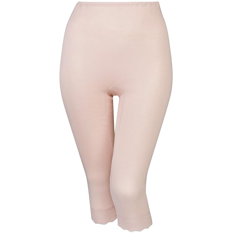 

[Wacoal] inner bottoms Below knee length [Queen s Cotton] 100% cotton (body) Soft and beautiful texture Comfortable length UHK530 ladies PO