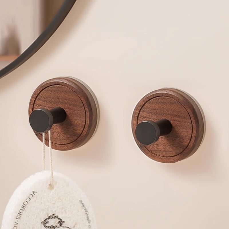 Fanyejia No-Drill Wood & Adhesive Wall Hooks