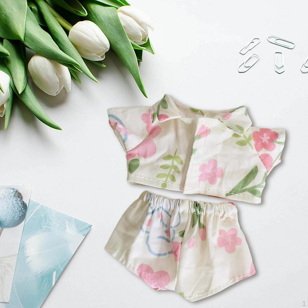 Doll Attire Set for 15cm Dolls - Chic Dress Collection