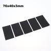 Self Adhesive Anti-Vibration EVA Sponge Pads 5Pcs Non Slip Furniture Pads Wall Protector for Heavy Duty Furniture Leg Guard