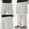 Mark Fairwhale Men's Casual Loose Straight-Leg 100% Cotton Jeans