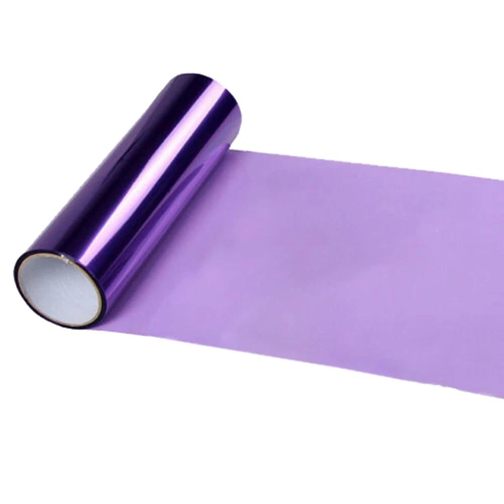 30CM Car Headlight Purple Tint Film PVC Car Headlight Color Changing Film Auto Lamp Anti-scratch Protective Light Sticker