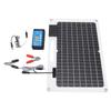 Solar Panel Battery Charger 100W Monocrystalline Silicon 12V 24V Dual USB 100A Controller with Power
