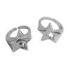 Hollowed Star Knuckle Joint Rings Simple Star Knuckle Rings Multifunctional Rings Accessory Perfect for Any Outfit