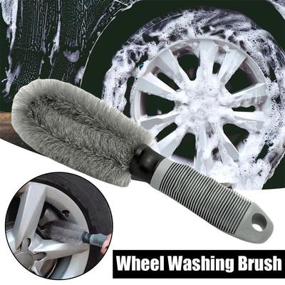 Car Tire Rim Brush Wheel Hub Cleaning Brushes Car Wheels Detailing Cleaning Accessories Tire Auto Washing Tool