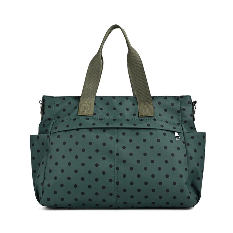 New Polka Dot Tote Bag Women'S Travel Messenger Women'S Bag Niche Single Shoulder Tote Large Capacity Bag