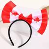 Stoff Nationalflagge Stirnband für Kinder Amerikanischer Unabhängigkeitstag Haarschmuck für Nationalfeiertag