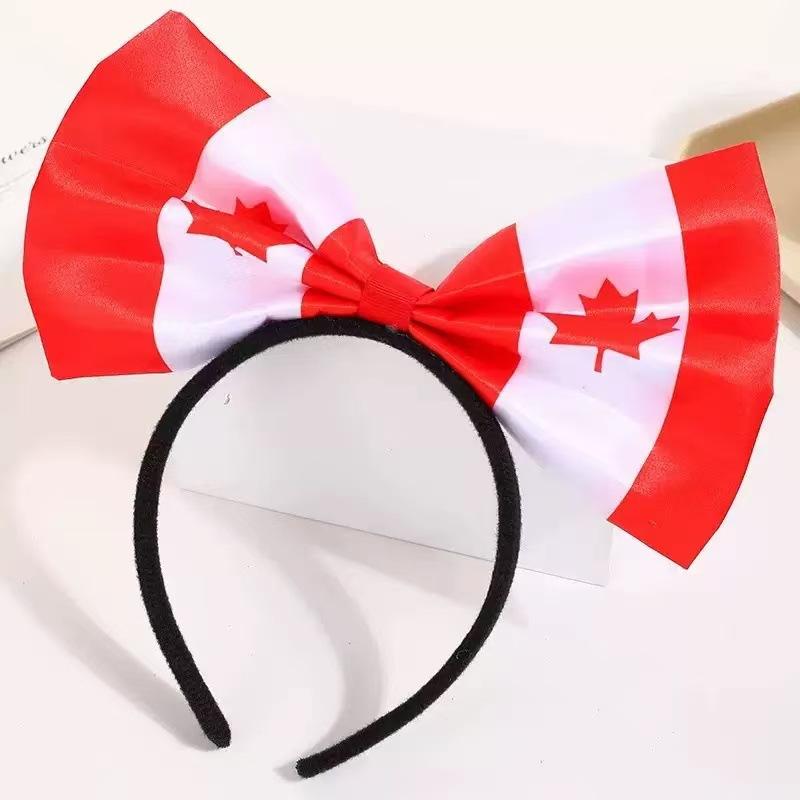 Stoff Nationalflagge Stirnband für Kinder Amerikanischer Unabhängigkeitstag Haarschmuck für Nationalfeiertag