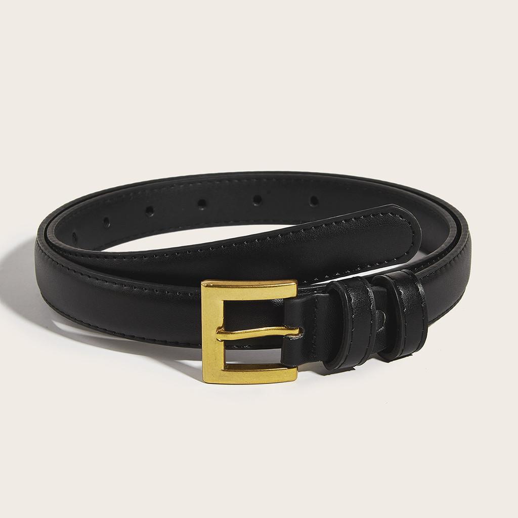 Stylish Pu Leather Belt For Women With Retro Needle Buckle