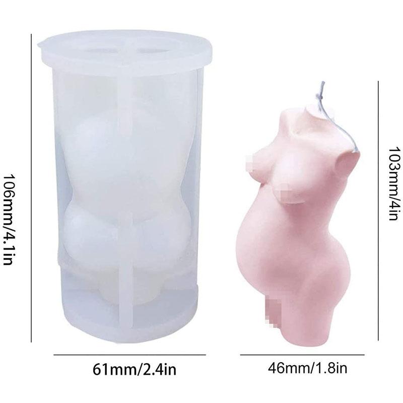 Silikonová forma na výrobu svíčky na výrobu voskových forem na svíčku na mýdlo