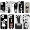 Oyasumi Punpun Phone Case for iPhone 11 12 13 Mini 14 15 Plus 16 Pro Max 17 Air 16E 7 8 SE 17ProMax Soft Fundas Cover 11 12 13 M