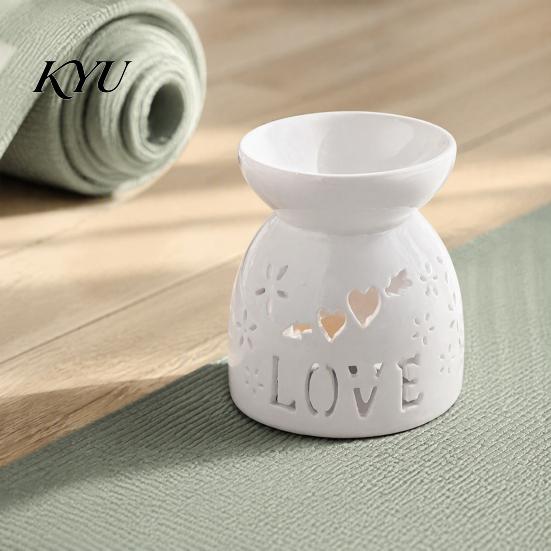 Essential Oil Diffuser for Home Ceramic Tealight Candle Holder, Burner Wax Melt Burners, Aromatherapy Aromatic Bedroom Aroma Decor Christmas