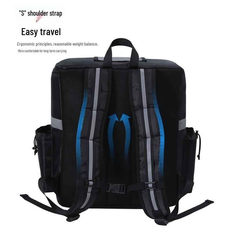 Double Shoulder Insulated Pizza Delivery Bag