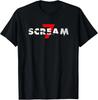 Scream 7 Logo Horror Movie T-Shirt