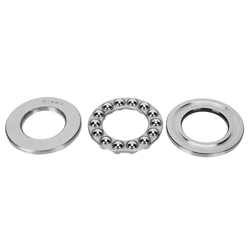 High Accuracy Plane Thrust Pressure Single Column Steel Miniature Ball Bearing Running Smoothly Axial Thrust Ball Bearing 51207 High Accuracy Plane Thrust Pressure Single Column Steel Miniature Ball Bearing Running Smoothly Axial Thrust Ball Bearing 51207