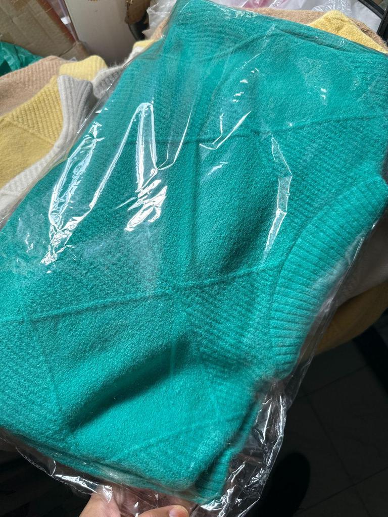 Women's Diamond Pattern High Neck Sweater - Loose Fit, Autumn/Winter Knitwear, Long Sleeve Outerwear, Korean Fashion Style.