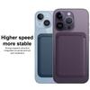 Portafoglio in Pelle Magnetico Porta Carte Custodia Macsafe Per Magsafe Iphone 13 14 15 16 Pro Max Plus 12Mini Iphone14 Mac Safe Cover Posteriore
