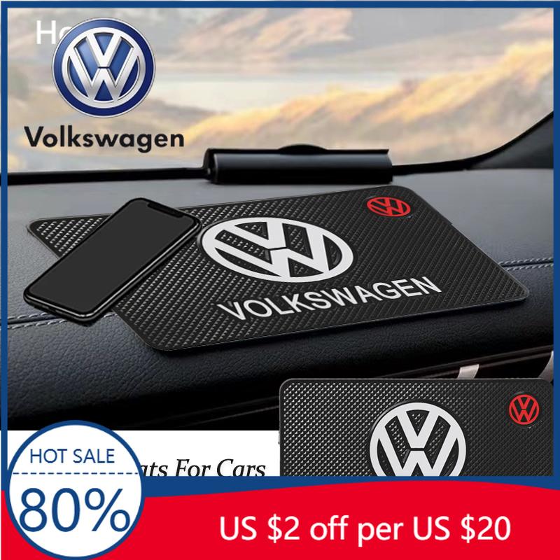 Pro VW Volkswagen Jetta MK5 Golf Auto Protiskluzová podložka Palubní deska Silikonová Lepivá úložná podložka Interiéry auta Pro Volkswagen VW RLine