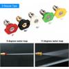 100ml Soap Foam Spray Bottle Adjustable Car Wash Foam Sprayer with 5 Nozzle Tips Liquid Foam Sprayer for Cleaning Cars SUVs