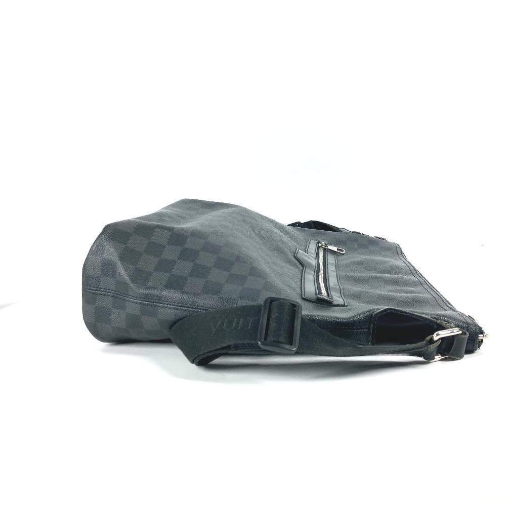 Louis Vuitton N41105 Damier Graphite Mick GM Bag Crossbody Shoulder Bag