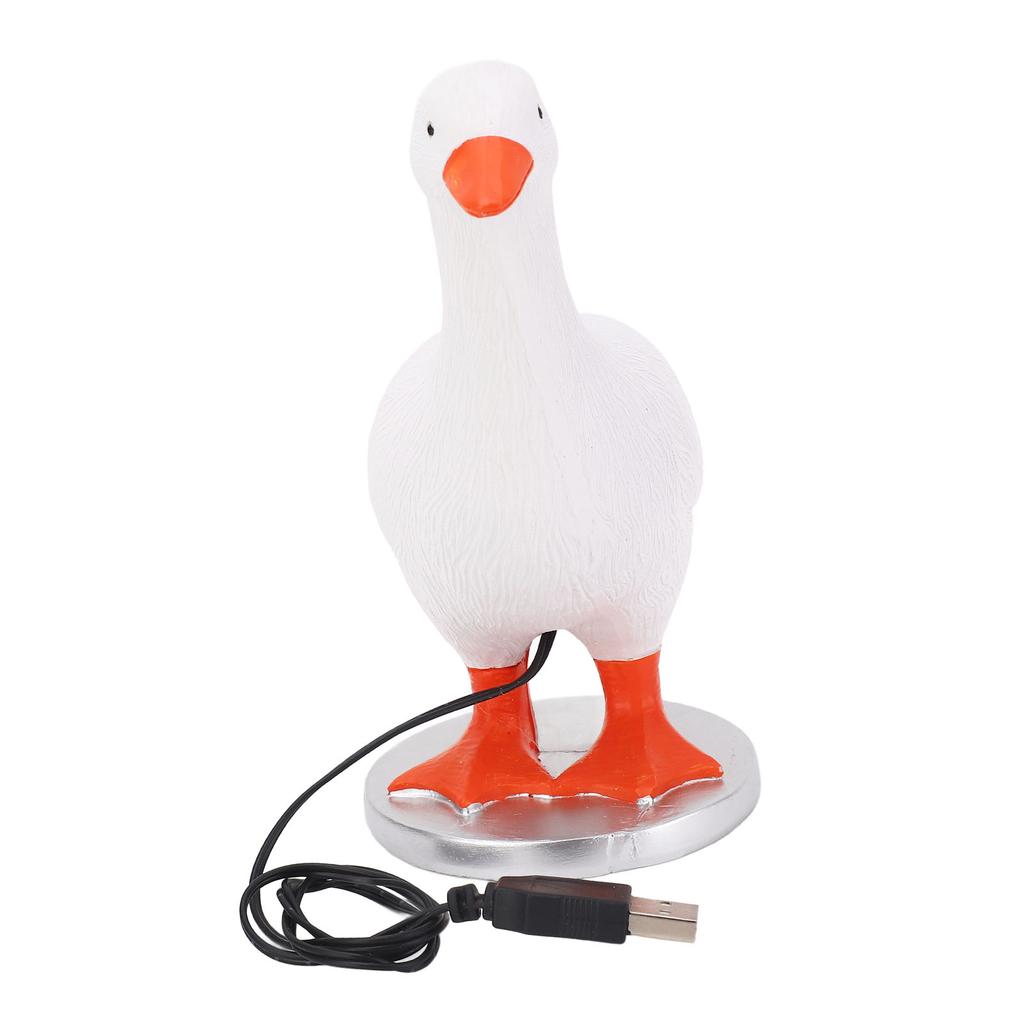 Duck Egg Lamp 3D Duck Table Lamp Lifelike Resin Duck Egg Night Light Funny Duck Lamp with Egg In