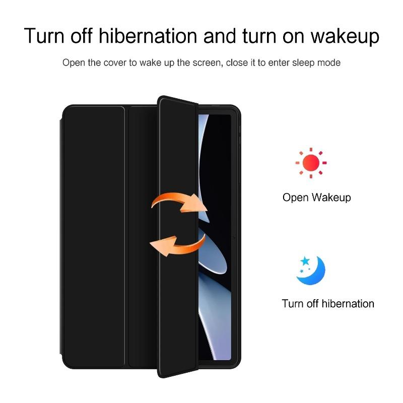 For Redmi Pad 2 Case Tri-Folding Stand Smart Tablet Cover for Coque Xiaomi Redmi Pad 2 2025 Case 11' Funda Auto Wake Up & Sleep