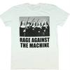 Rage Against the Machine White T-shirt Short Sleeve All Sizes S-5Xl