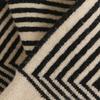 Vestibelly 23F/W Two-tone Square Petite Muffler BHA2013BK