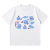 Kpop Demon Hunters Tiger Tshirt Merch Kpop Hunters Tiger Fans Top Cute Animal Gift Cotton T-shirt Unisex Anime Aesthetic Clothea