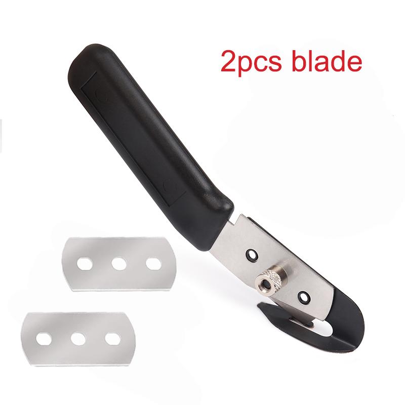 ALIWRAP Safety Double Heads Vinyl Cutter Car Wrap Film Paperback Slitter Carbon Film Sticker Cutting Tool with Metal BladeWindshield Washer Pumps 7
