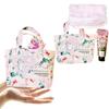 Popular Gift for Hand Imabari Face and Floral Mini Perfect for Baby White Respect for the Aged and Women Cream, Towel, Bag. Birthdays, Retirements,