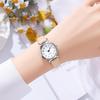 PU Leather Strap Women Watch Round Dial Ladies Wristwatches New Quartz Watch  Gifts