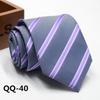 Men'S Dress Business Casual Professional Groom Wedding Best Man Striped Jacquard Fine Gentleman Men'S Premium Tie