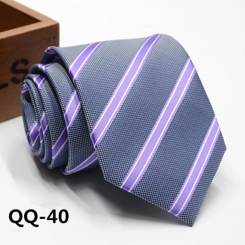 Men'S Dress Business Casual Professional Groom Wedding Best Man Striped Jacquard Fine Gentleman Men'S Premium Tie