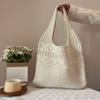 Large capacity tote bag woven bag summer shoulder bag women's hand-woven bag new holiday beach bag