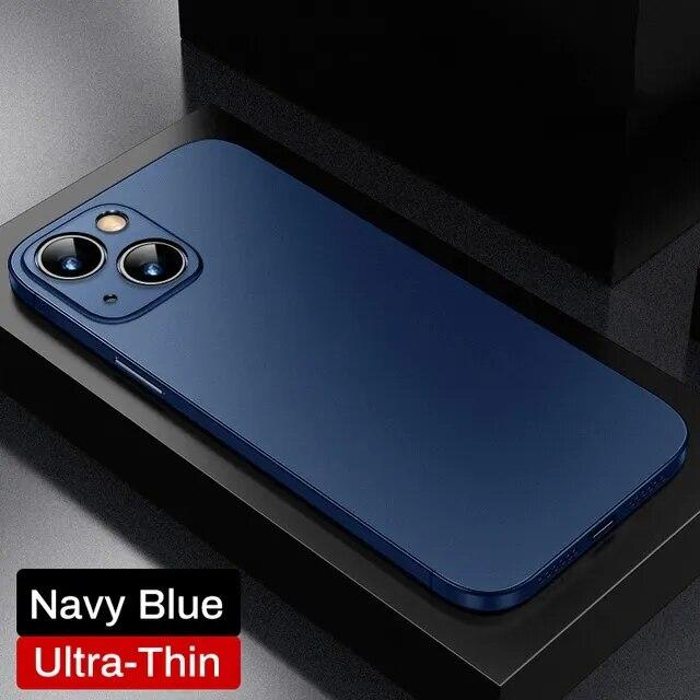 Ultra Thin Soft PP Case For iPhone 15 14 13 12 Mini 11 Pro X XR XS Max 7 8 Plus SE2 Matte Hard Back Translucent Clear Slim Cover