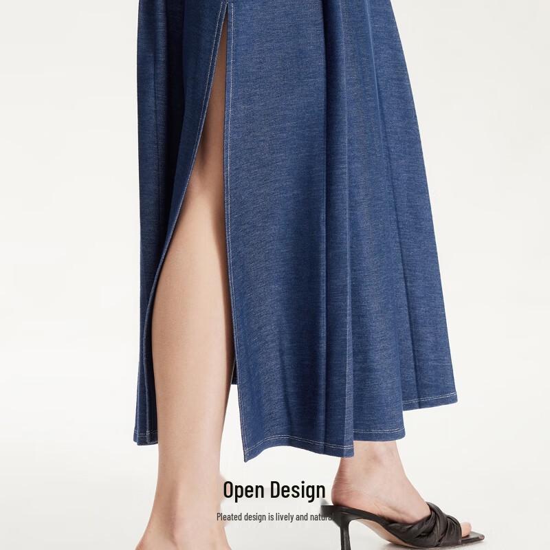 VEROMODA A-Line Pleated Midi Skirt