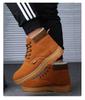 Unisex Winter Steel Toe Work Shoes - Anti-Smash, Anti-Puncture, Lightweight, Anti-Odor, Plus Velvet Cotton Lining for Welders.