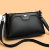 PU Middle-aged Mother Bag Women's Shoulder Crossbody Small Square Bag