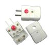 2 Pin Electrical Plug With Red Push Button Switch 10A 250V 2500W Pure Copper Conductive Power Connector Plug